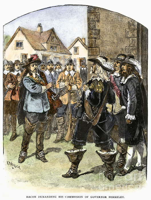 Bacons Rebellion, 1676 by Granger