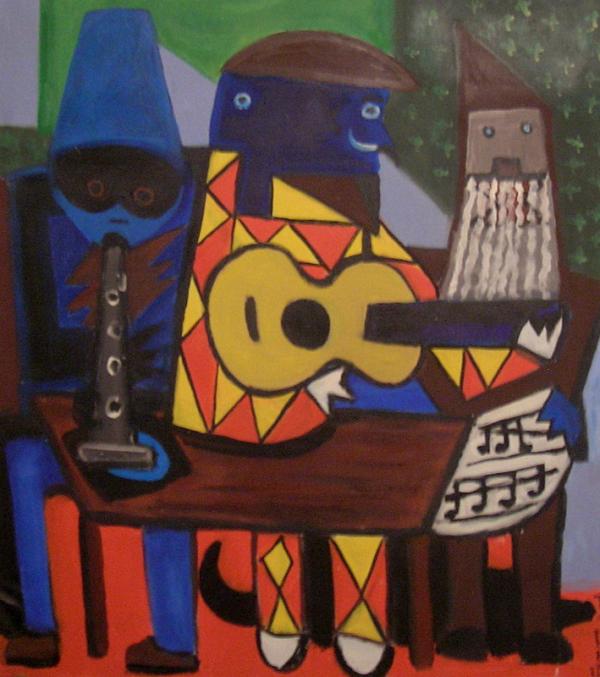 picasso 3 musicians