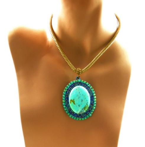 RIMES EN IMAGES - Page 2 3fine-design-turquoise-beaded-cabochon-tracy-behrends