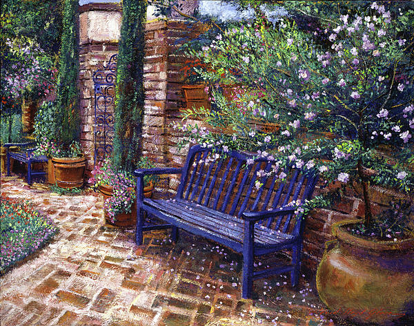 A Shady Resting Place Painting  - A Shady Resting Place Fine Art Print