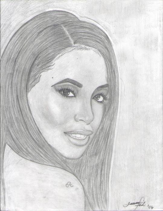 Aaliyah Drawing Tavian Ford