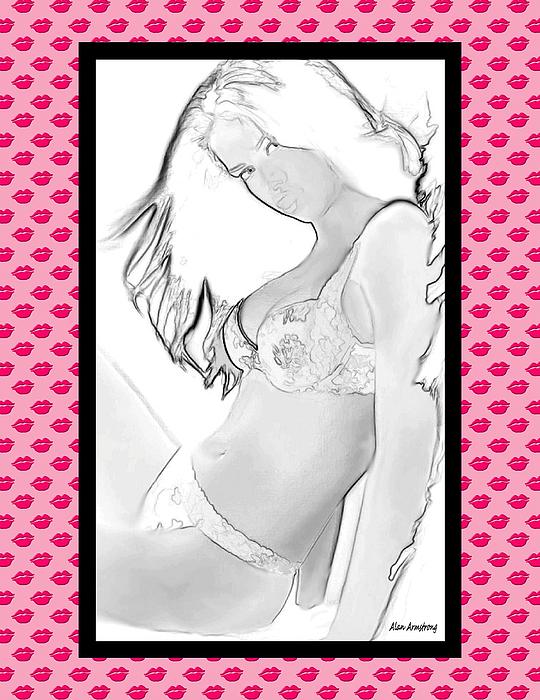 Adriana Lima Angel Kisses Digital Art Adriana Lima Angel Kisses Fine Art