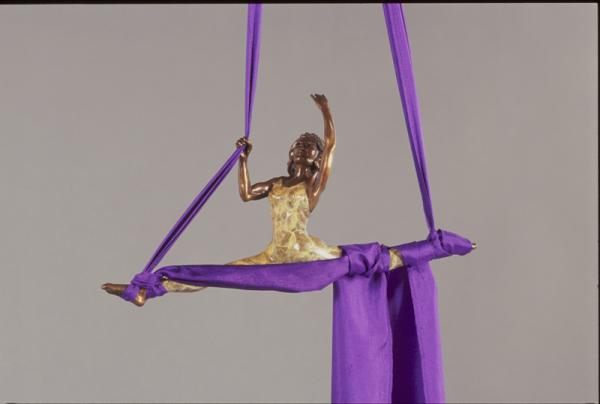 Aerial Silk Sculpture Fred Lunger