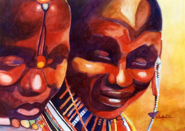 african paintings art