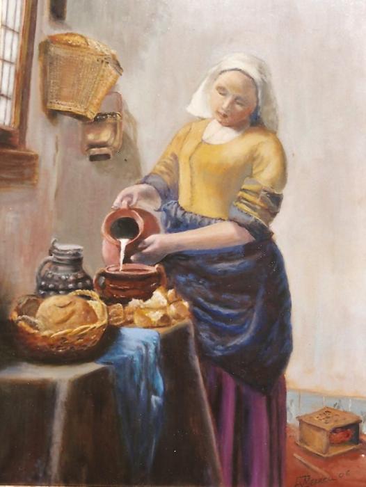 milkmaid vermeer
