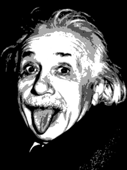 Painting Of Einstein