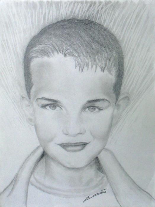 Alex Etel at 7 Painting by Jani...