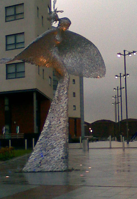 Andy Scott sculpture in glasgow...