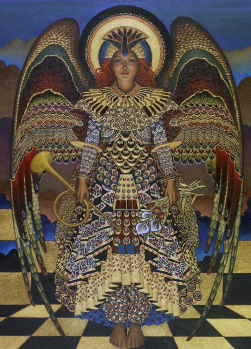 Angel Painting  - Angel Fine Art Print