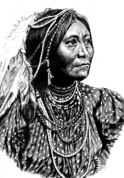 apache woman