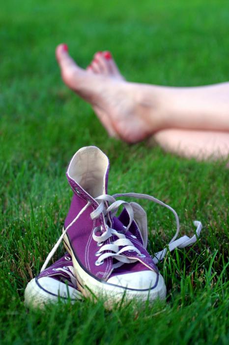 Barefoot In The Grass By David April