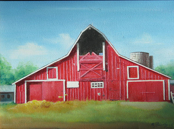 Small Red Barn