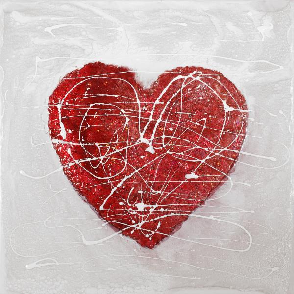 Abstract Red Heart