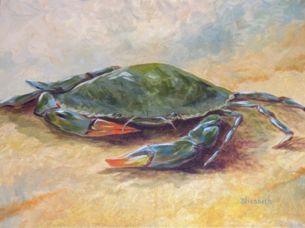 blue crab art