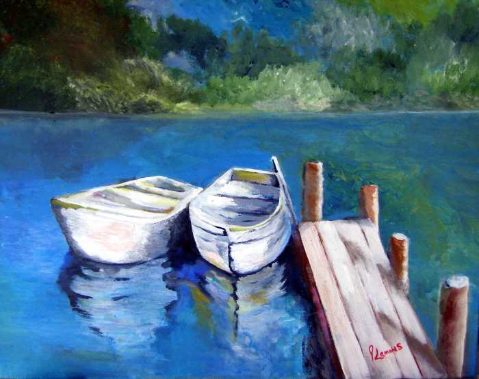 painting boats