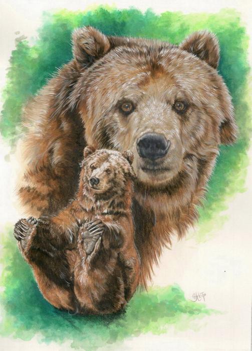 Brown Bear Art