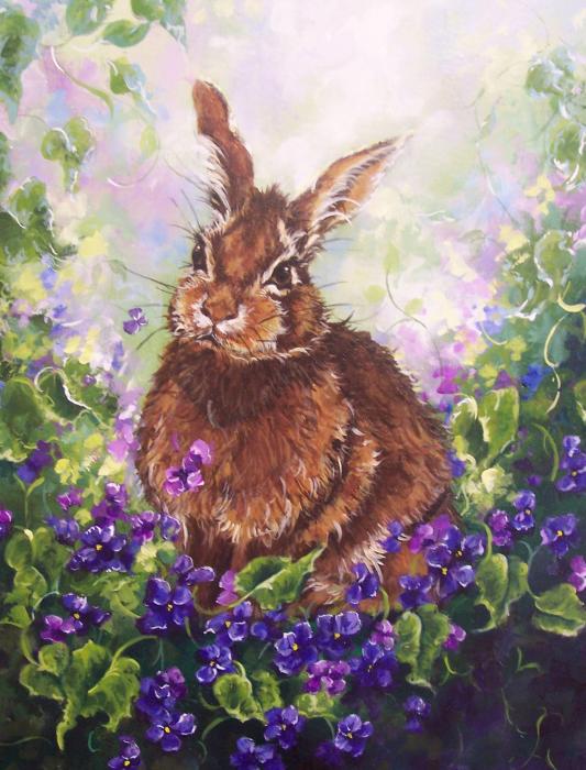 Bunny Rabbit Paintings