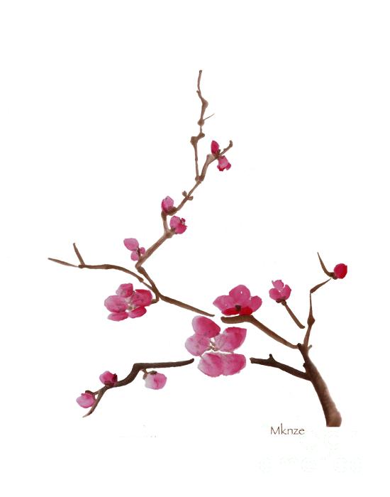 Cherry Flower Painting