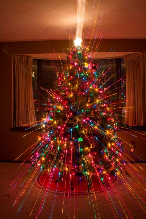 christmas tree light spikes colorful abstract by james bo christmas tree light spikes colorful abstract by james bo