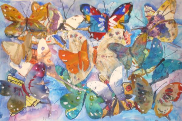 Collage Butterfly