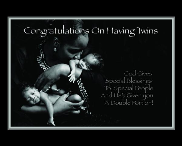 congrats on twins