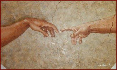 creation painting michelangelo