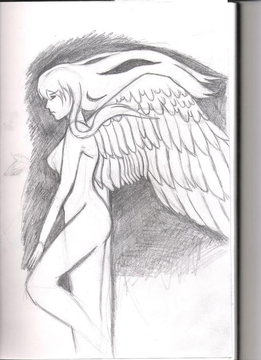 Angel Pencil Art