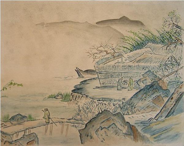 Chinese Rock Painting