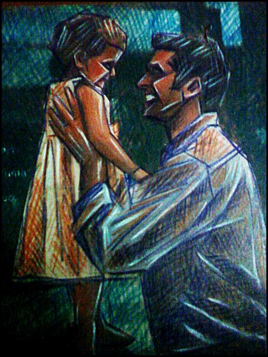 Painting Of A Father And His Daughters For Sale Painting Of A Father And His Daughters For Sale