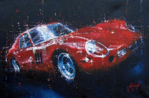 Ferrari GTO Painting Ferrari GTO Fine Art Print John D Lawson
