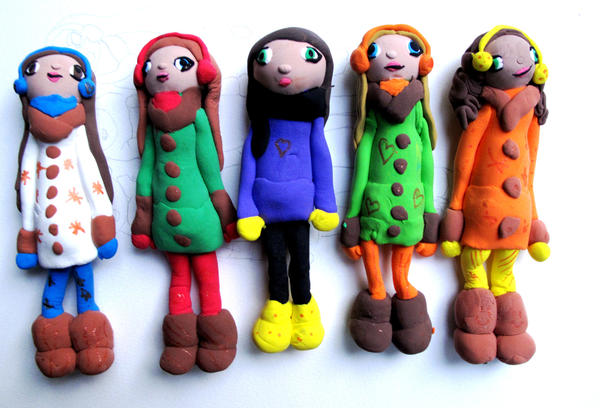 Clay Dolls