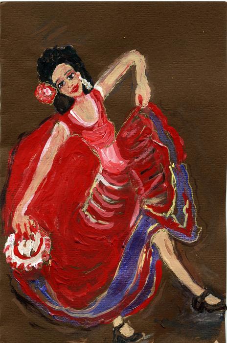 flamenco girl