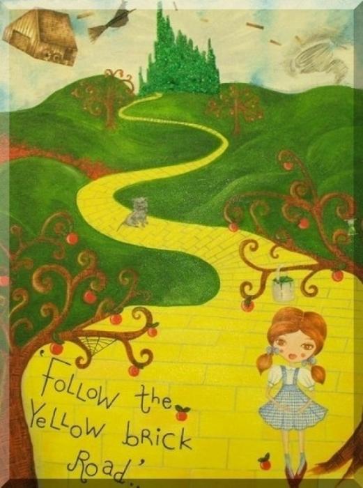 Follow The Yellow Brick Road By Sarah Waterfield 1884