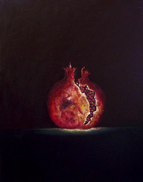 Glowing Pomegranate by James De Villiers