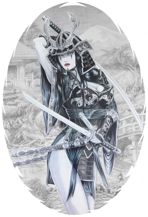 Samurai+girl+drawings