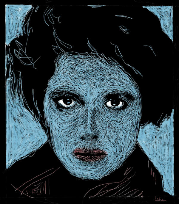 Isabella Rossellini Painting Isabella Rossellini Fine Art Print Gerhardt