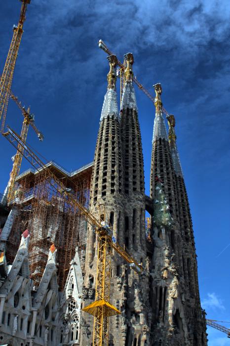 La Sagrada Familia by Antonio Gaudi Photograph La Sagrada Familia by 