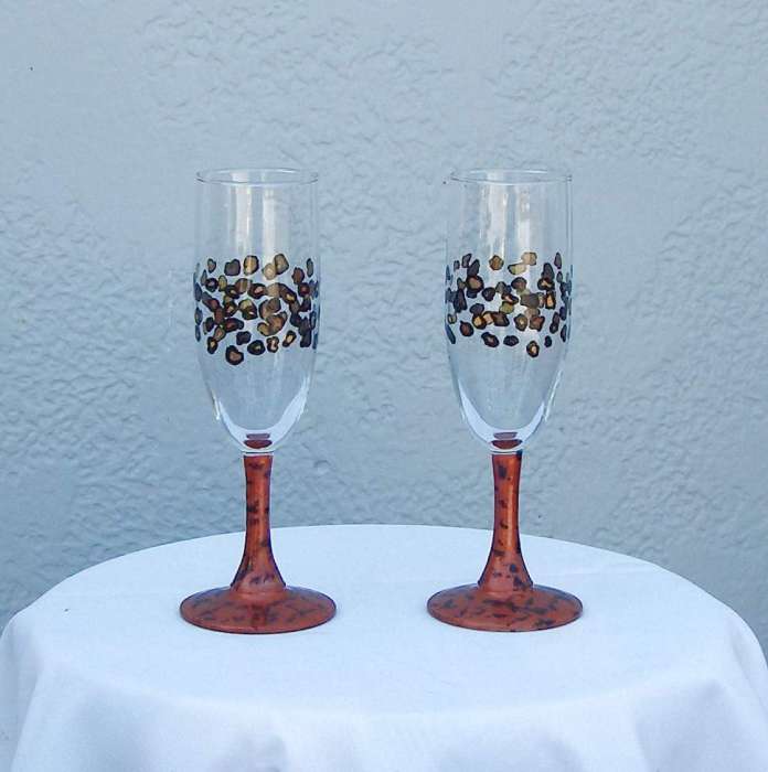 wine glasses art