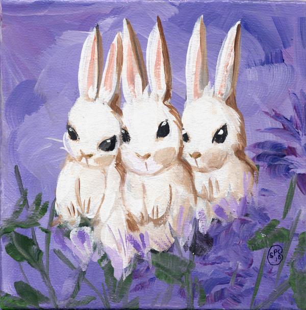 Lilac Bunnies