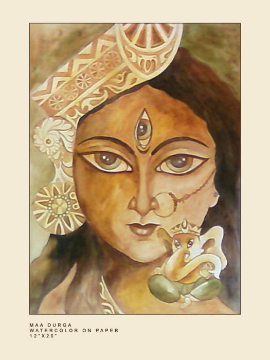 Durga Maa Paintings