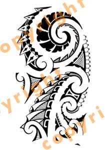 Designcustom Tattoo Online Free on Tattoo Design Drawing By Mark Storm   Maori Tribal Tattoo Design