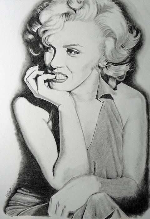 Marilyn Print by <b>Liza Cook</b> - marilyn-liza-cook