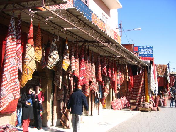 Morocco Marrakesh Market Rugs
