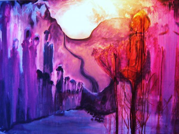 abstract art paintings people