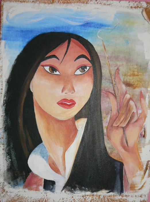 Mulan Painting