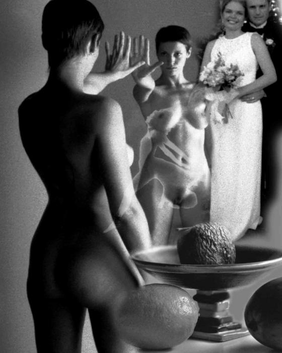 Naked Mirror Photograph Ken Rogers
