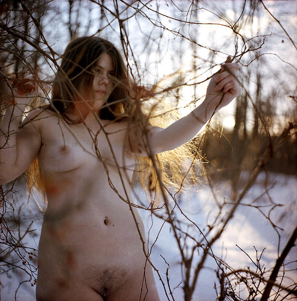 Nude in the Snow Photograph Nude in the Snow Fine Art Print Joshua 