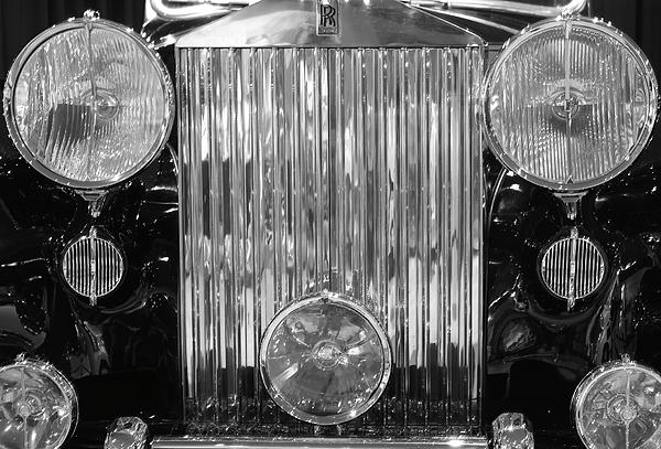 Old Rolls Royce Photograph Ziyad Mihyar
