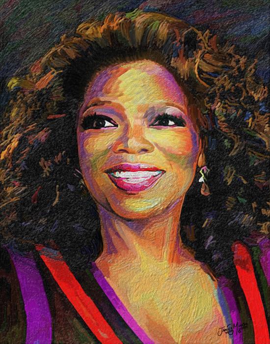 Oprah winfrey, Oprah and Portrait on Pinterest