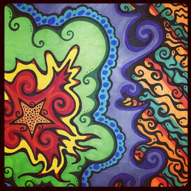 Trippy Sharpie Drawings